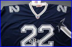 NEW! Mitchell & Ness Emmitt Smith NFL Cowboys Authentic Sewn Throwback  Jersey 56