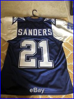 mitchell and ness deion sanders cowboys jersey