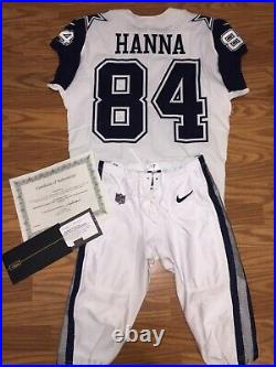 James Hanna Dallas Cowboys Game Used Worn Color Rush Jersey ...