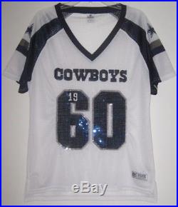 pink and white cowboys jersey