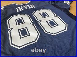 100% Authentic Dallas Cowboys Michael Irvin Pro Cut Jersey # 88 Sz 52