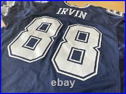 100% Authentic Dallas Cowboys Michael Irvin Pro Cut Jersey # 88 Sz 52