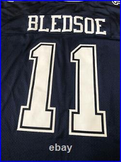 100% Authentic Drew Bledsoe #11 Dallas Cowboys Jersey Pro Cut SZ 60