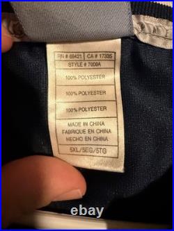 100% Authentic Eddie George #27 Dallas Cowboys NFL Jersey Blue Size 58