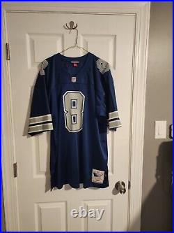 100% Authentic Mitchell & Ness 1992 Troy Aikman Dallas Cowboys Jersey Sz 48 XL