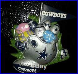 10 rare Dallas Cowboys holiday magnets ornaments Christmas New Years Easter