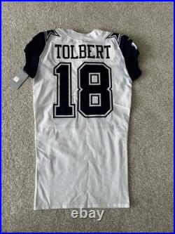 #18 Dallas Cowboys Skill cut TOLBERT game issued Jersey size 40