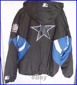19398 Vintage 1980s Starter Dallas Cowboys Men’s Football Jacket L Pro ...