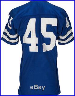 1970-71 Dallas Cowboys Richmond Flowers Game Worn-Game Used Away Jersey with LOA