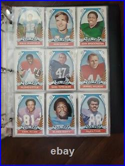 1972 TOPPS FOOTBALL COMPLETE SET (1-351) MID GRADE With ALL HIGH NUMBERS