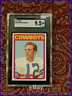 1972 TOPPS Roger Staubach SGC 9.5 rookie