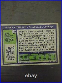 1972 Topps#200 Roger Stauback Rookie Card
