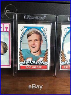1972 Topps Football Card Complete Set (1 351) With High Numbers Mid Grade Set