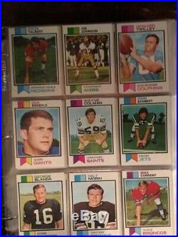 1973 Topps Football Complete Set of 528 cards Harris Stabler Ham HoF RC