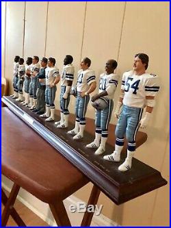 1977 Dallas Cowboys Super Bowl Champions Danbury Mint Figurine Cowboy Legends