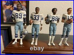 1977 Dallas Cowboys Super Bowl Champions Danbury Mint Figurines, no CO