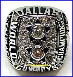 1977 Dallas Cowboys Super Bowl XII Champions Championship Ring Jostens 10k Psa