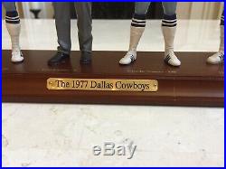1977 Dallas Cowboys Superbowl Champions Legends Figures Figurines Danbury