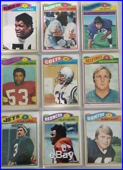 1977 Mexican Topps Football Complete Set All 528 Cards