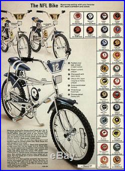 1979 1980 Chrome Dallas Cowboys Bike Bicycle Sears