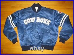 1980s 90s Vtg Dallas Cowboys PRO LINE STARTER Jacket coat jersey XL Made in USA