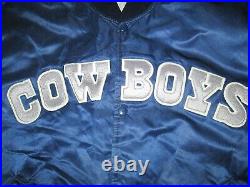 1980s 90s Vtg Dallas Cowboys PRO LINE STARTER Jacket coat jersey XL Made in USA