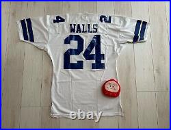 1980s Everson Walls NFL Dallas Cowboys Southland Jersey Size L