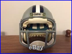 1985 Dallas Cowboys Custom Game Used Worn Schutt BIKE AiR Power Football Helmet