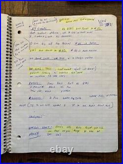 1990s Dallas Cowboys Washington Redskins Playbook Player Notebooks Manual NFL