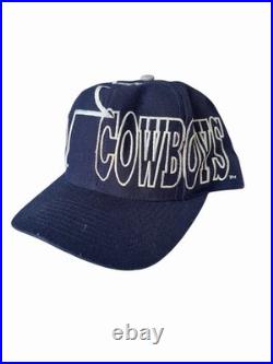 1990s RARE The Game Dallas Cowboys Snapback Hat Cap NFL Football
