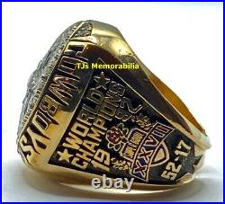 1992 Dallas Cowboys Super Bowl XXVI Champions Championship Ring Balfour Aikman