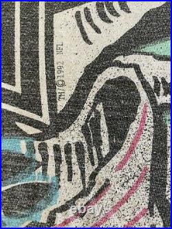 1992 Magic Johnson Superbowl XXVII Vintage Tshirt Cowboys Vs Bills Single Stitch