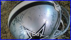 1993 1994 Dallas Cowboys Team Signed Riddell VSR-4 Helmet Super Bowl Champions