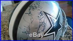 1993 1994 Dallas Cowboys Team Signed Riddell VSR-4 Helmet Super Bowl Champions