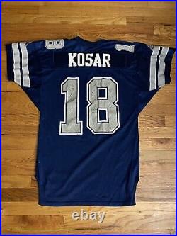 1993 Apex One NFL Pro Line Authentic Jersey Dallas Cowboys Bernie Kosar 46-48 L