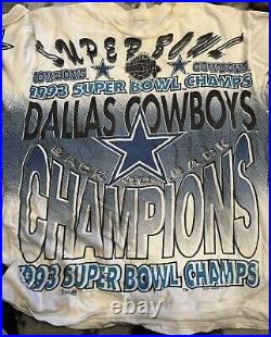 1993 Dallas Cowboys AOP T-shirt XXL