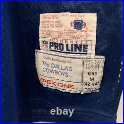 1993 Dallas Cowboys Football Jersey #3 Pro Line Authentic Apex Medium M 42-44