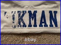 1993 Troy Aikman Game Used / Worn Jersey Dallas Cowboys Apex One MEARS COA DIRTY