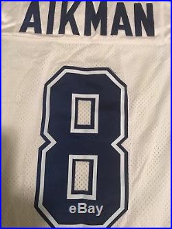 1994 Apex Dallas Cowboys Authentic NFL Jersey 75th Patch L Apex Troy Aikman