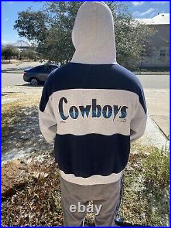 1994 Nutmeg Dallas Cowboys Hoodie. Size XL. Vintage Retro NFL