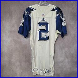 1995 Apex One Authentic NFL Dallas Cowboys Bloedorn 2 Double Star Game Jersey 44