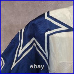 1995 Apex One Authentic NFL Dallas Cowboys Bloedorn 2 Double Star Game Jersey 44
