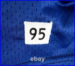 1995 Dallas Cowboys Mike Gruttadauria #60 Game Used Blue Jersey Throwback 50 158