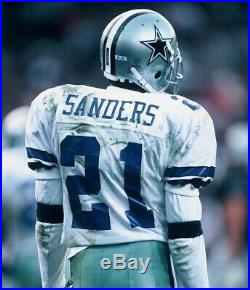1996 Deion Sanders Cowboys Game Issued Authentic Nike Jersey SIGNED Procut