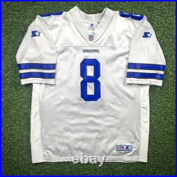 1996 Starter NFL Pro Line Authentic Jersey Dallas Cowboys Troy Aikman Sz. 52 QBC