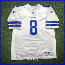 1996 Starter NFL Pro Line Authentic Jersey Dallas Cowboys Troy Aikman Sz. 52 QBC