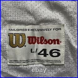 1996 Wilson Dallas Cowboys Deion Sanders Authentic Home Jersey sz Large (46)