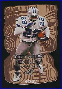 1998 Skybox E-X2001 Destination Honolulu Emmitt Smith COWBOYS RARE