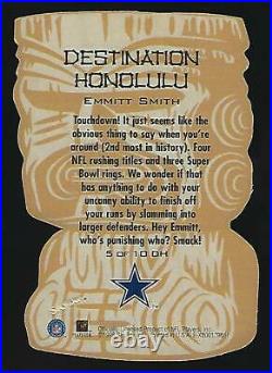 1998 Skybox E-X2001 Destination Honolulu Emmitt Smith COWBOYS RARE