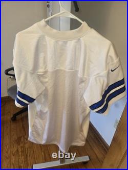 1999 Nike Dallas Cowboys Blank NFL Procut Authentic Jersey Men's 48 XL Football